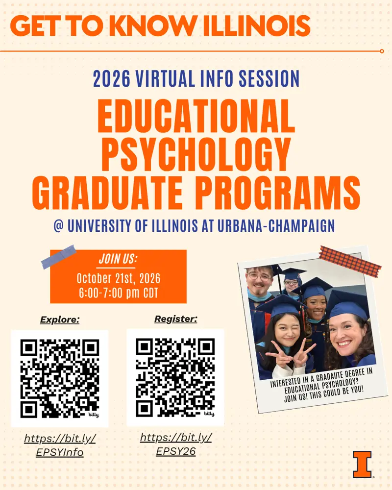 EPSY Virtual Info Session Flyer